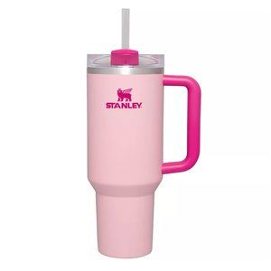 Stanley 40oz Stainless Steel H2.0 Flowstate Quencher Tumbler - Flamingo